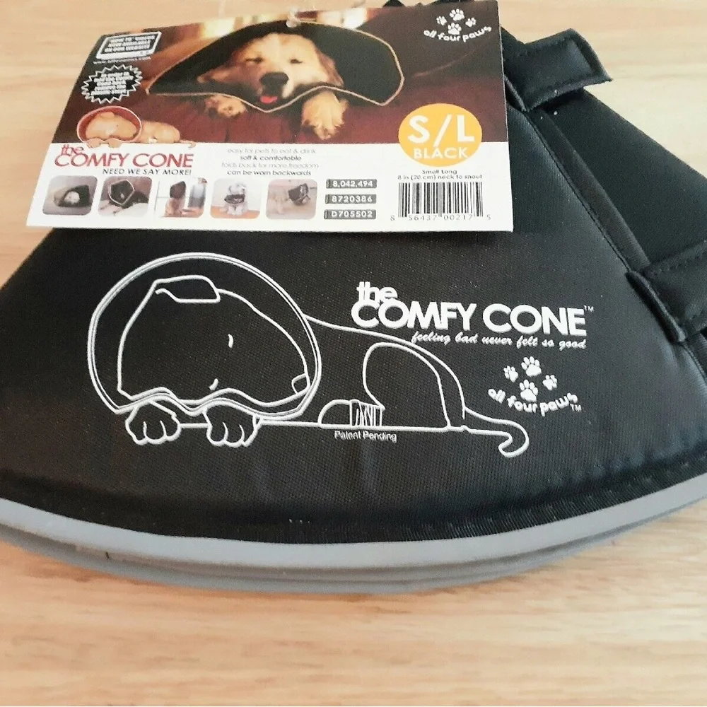 COMFY CONE pet E-Collar for Large dogs All Four Paws L